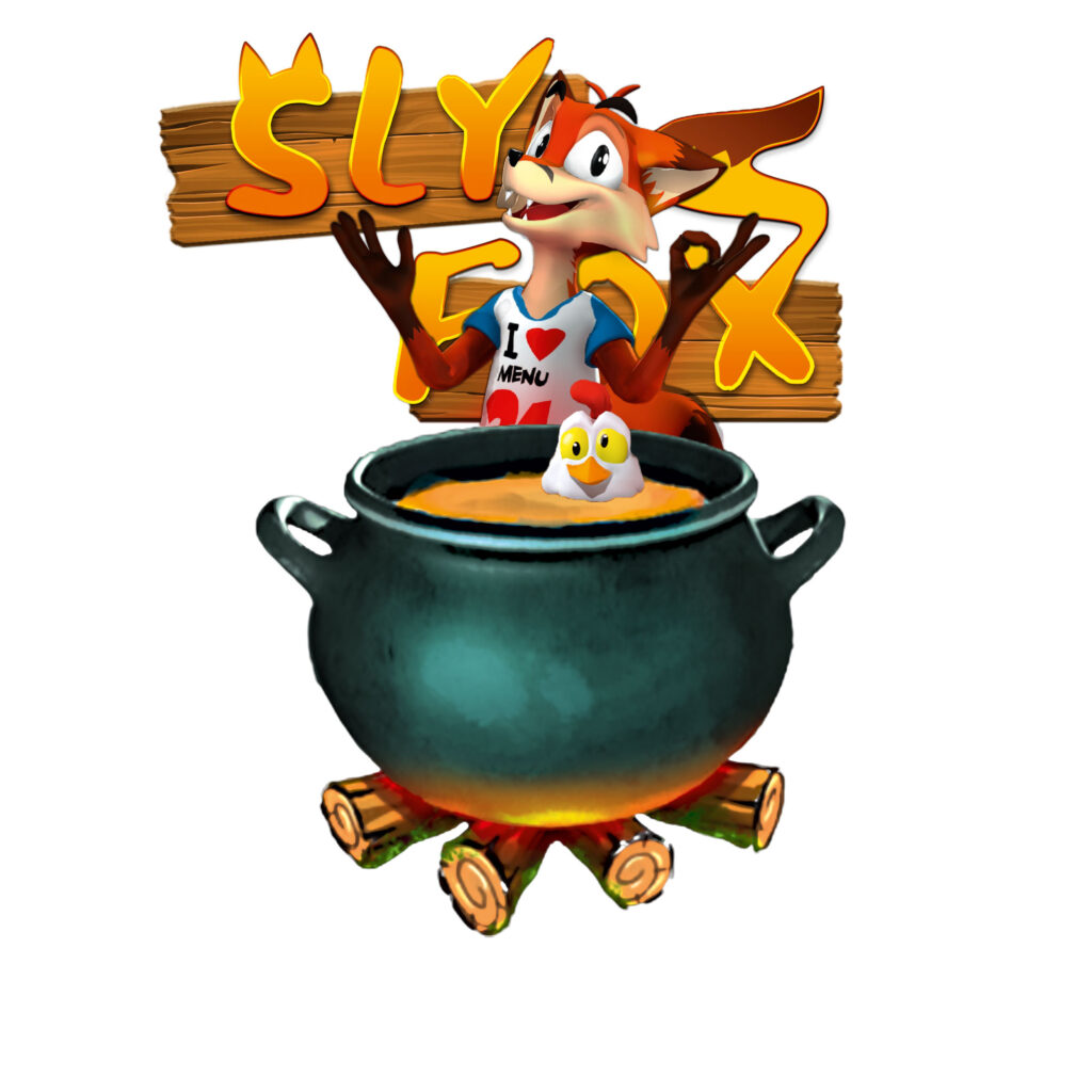 SLY FOX: Der Fuchs möchte sein Lieblingsgericht kochen. Hilf ihm dabei.